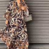 ANNA - Lockeres Kleid mit Aufdruck