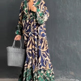 ANNA - Lockeres Kleid mit Aufdruck