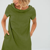 ANIKA - Schlichtes Leinenkleid