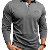 James - Herren Langarm-Polo