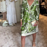 MARIANNE - Kleid mit Vintage-Print