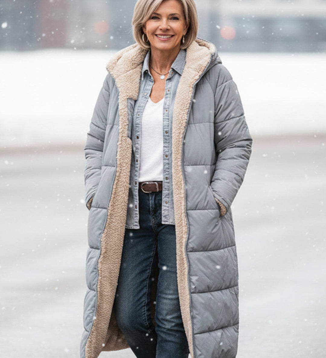 Eleanor - Sherpa Wintermantel