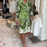 MARIANNE - Kleid mit Vintage-Print