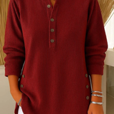 Eden - Henley-Tunika mit Knopfleiste