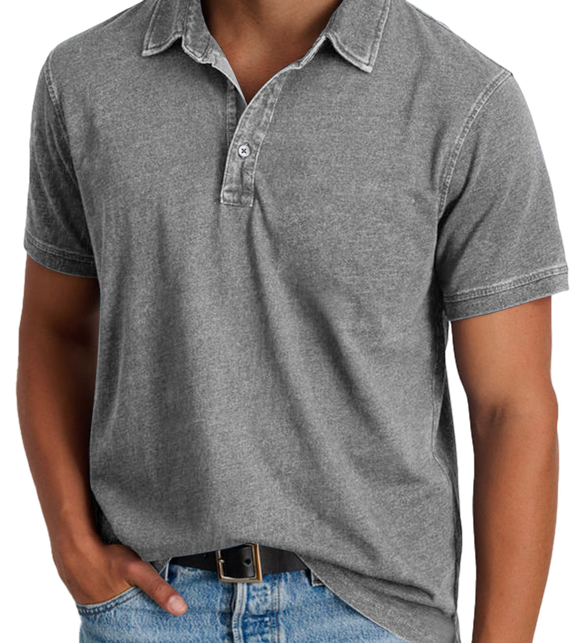 PATRICK - Polo mit Kragen