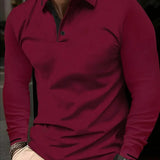 MICHAEL - Elegantes Langarm-Polo