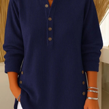 Eden - Henley-Tunika mit Knopfleiste