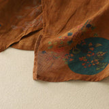 MARA - Vintage Bestickte Bluse