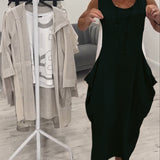 HELENA - Lässiges Kleid mit lockerer Passform