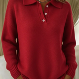 Olivia - Strick-Polo-Sweater