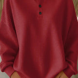 Carly - Strickjacke mit Waffel-Muster