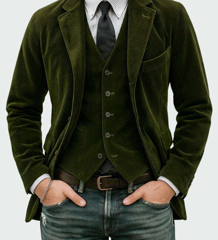 Tom - 2-teiliges Set: Blazer und Weste