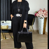 Gabriela - 3-teilige Kombination mit langem Cardigan