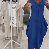 HELENA - Lässiges Kleid mit lockerer Passform