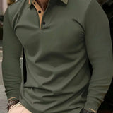 MICHAEL - Elegantes Langarm-Polo