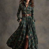 Giulietta - Maxikleid mit Karomuster