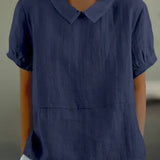 NICOLE  - Elegantes Baumwollhemd