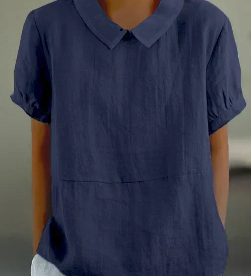 NICOLE  - Elegantes Baumwollhemd