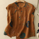 MARA - Vintage Bestickte Bluse