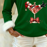 🎅✨ Melanie - Weihnachtsbluse mit Eleganz, Wärme und einem Hauch von festlichem Charme!