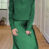 STELLA – Elegantes Set mit Rock und langärmeligem Oberteil