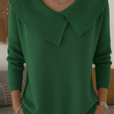 Lucia - Warmer Pullover mit weichem Kragen