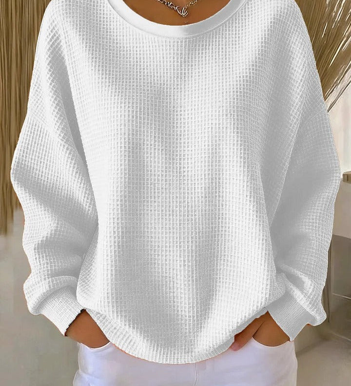 Elora - Texturiertes Sweatshirt für Damen