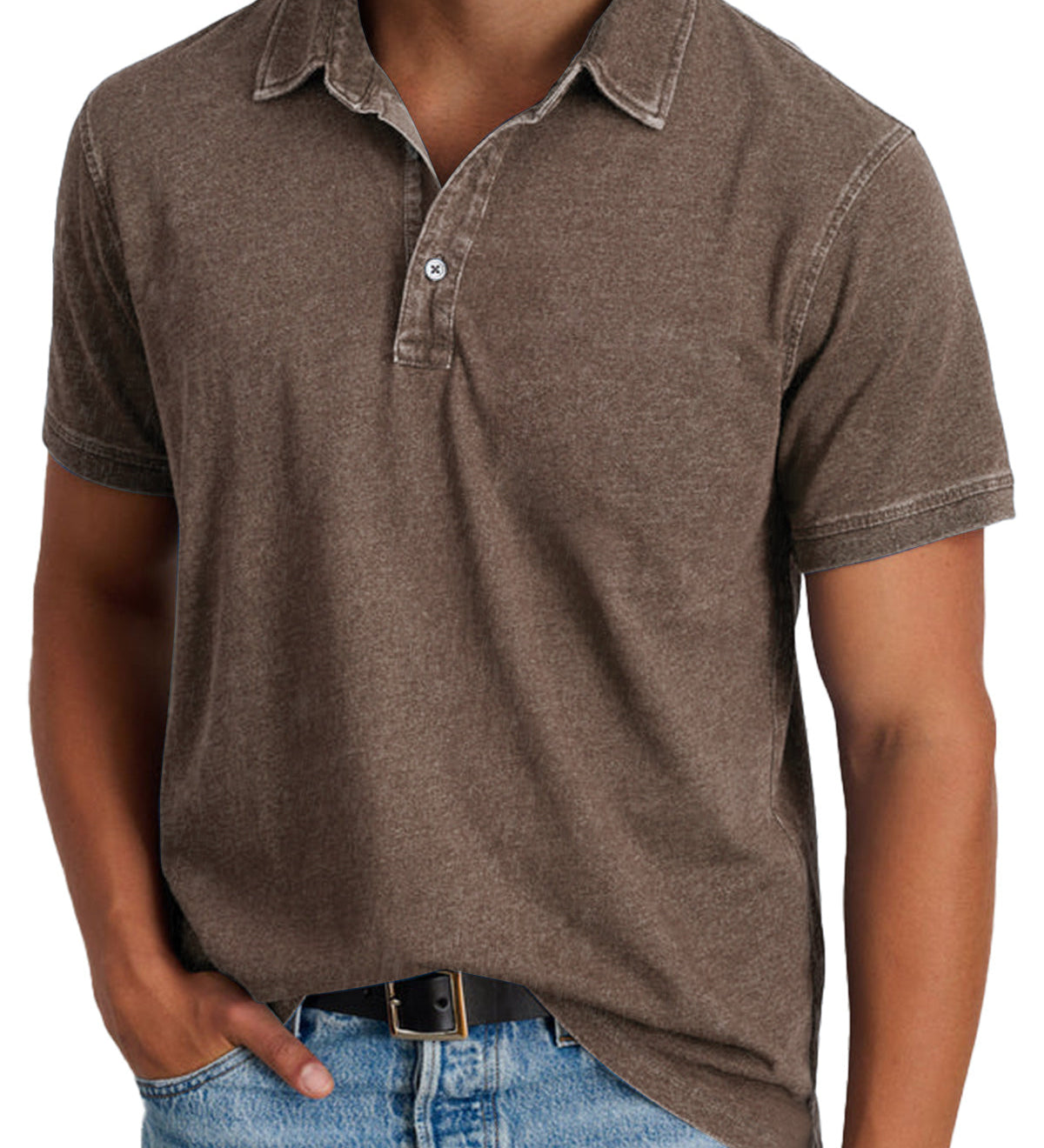 PATRICK - Polo mit Kragen