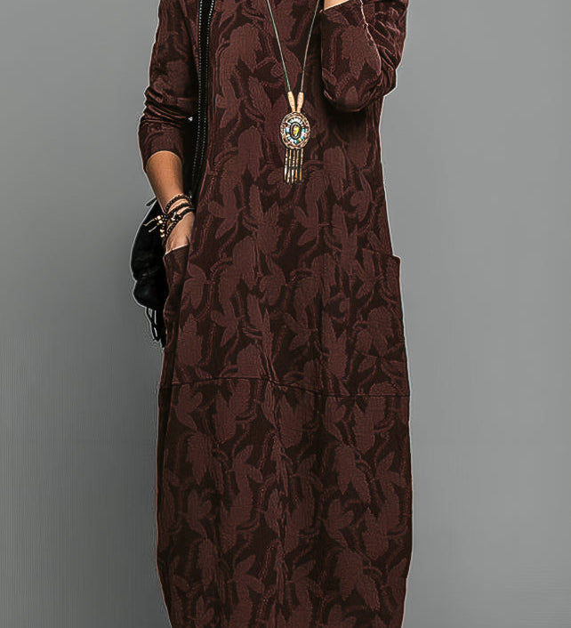 Madeleine - Warmer Winterkleid mit elegantem Schnitt