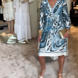 MARIANNE - Kleid mit Vintage-Print