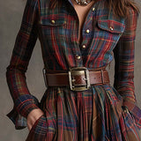 Giulietta - Maxikleid mit Karomuster