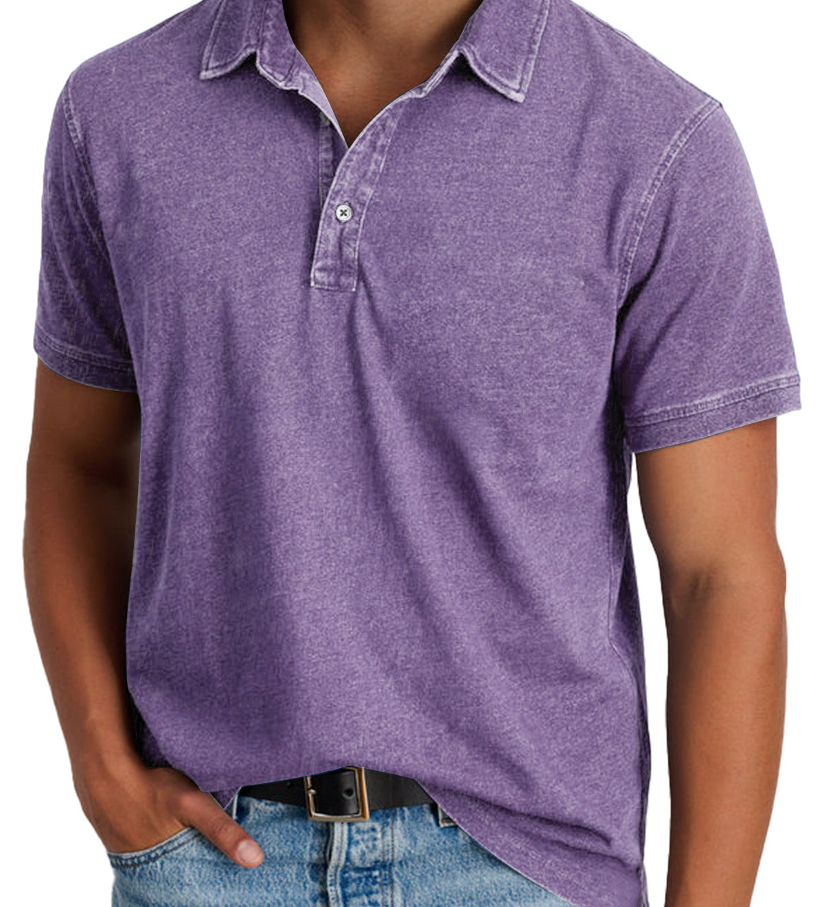 PATRICK - Polo mit Kragen