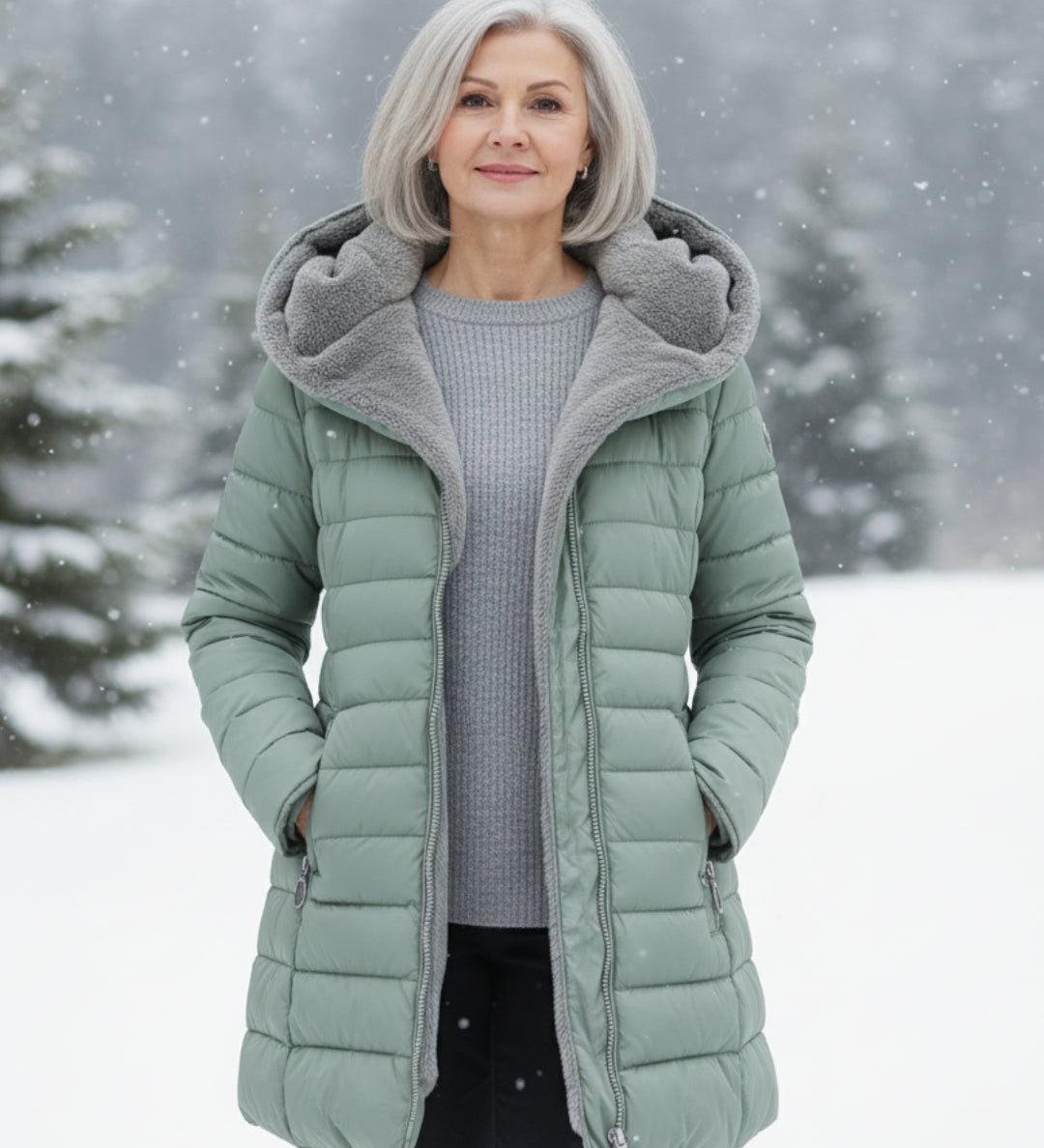 Olivia - Puffer Wintermantel