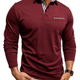 James - Herren Langarm-Polo