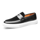 Simon - Elegante Mokassins aus modernem Leder