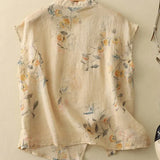MARA - Vintage Bestickte Bluse