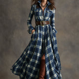 Giulietta - Maxikleid mit Karomuster