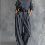 Maria – Set mit Rollkragen und geraden Hosen