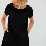 ANIKA - Schlichtes Leinenkleid