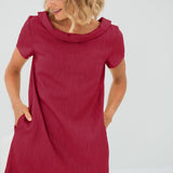 ANIKA - Schlichtes Leinenkleid