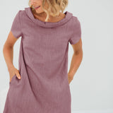 ANIKA - Schlichtes Leinenkleid