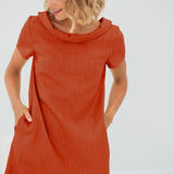 ANIKA - Schlichtes Leinenkleid