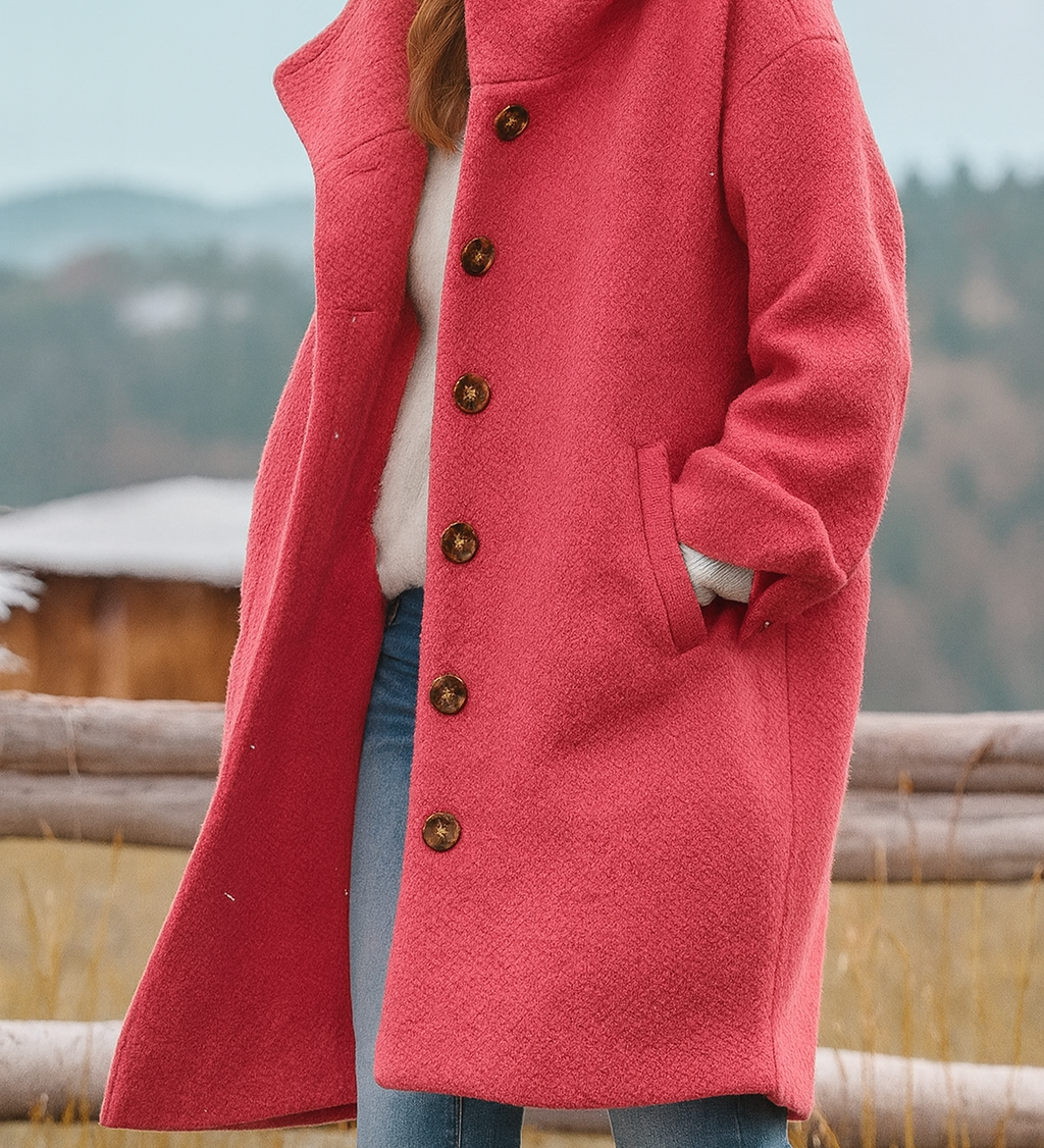 SAMIRA – Alltagsmantel mittellang und gemütlich