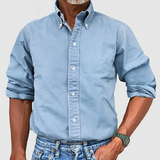 Sylwan – Langarmhemd ohne Falten