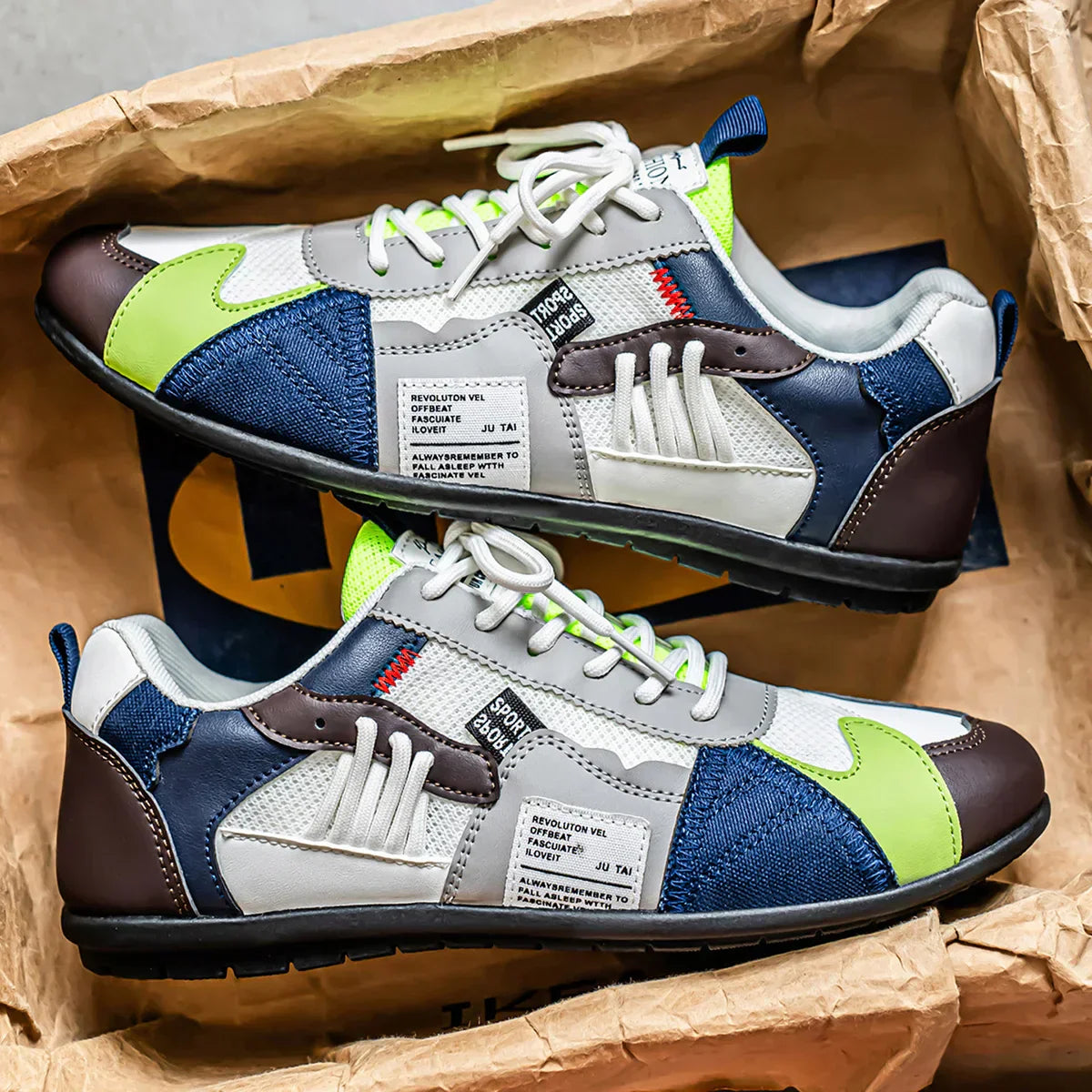 Claude - Urban Komfort Sneakers mit Retro-Charme