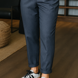 MATHILDA - STREIFEN ANZUGHOSEN