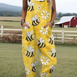 Zerva - Leichte Vintage-Jumpsuit