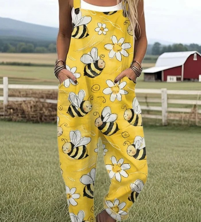 Zerva - Leichte Vintage-Jumpsuit