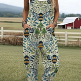 Zerva - Leichte Vintage-Jumpsuit