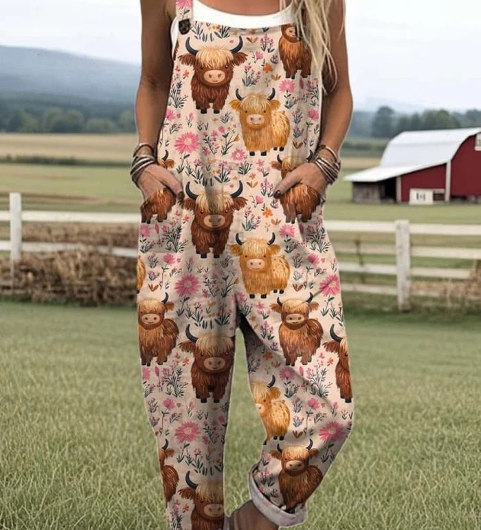 Zerva - Leichte Vintage-Jumpsuit